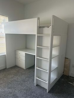 IKEA SMÅSTAD Bed With Mattress