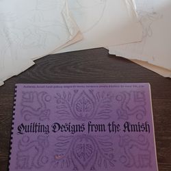 Quilting Designs From The Amish By Pepper Cory 1985 Rare OOP 