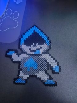 Lancer Deltarune (perler beads)