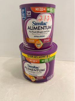 2 cans Alimentum