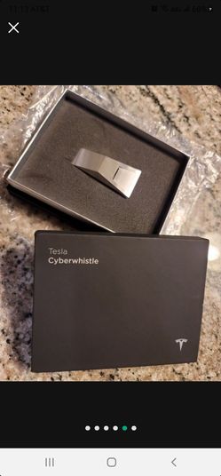 Brand New In BOX Mint AUTHENTIC TESLA CYBERWHISTLE & many more listings here