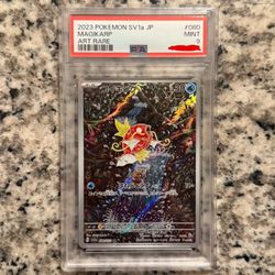 Pokemon Japanese Triple Beat Magikarp PSA 9