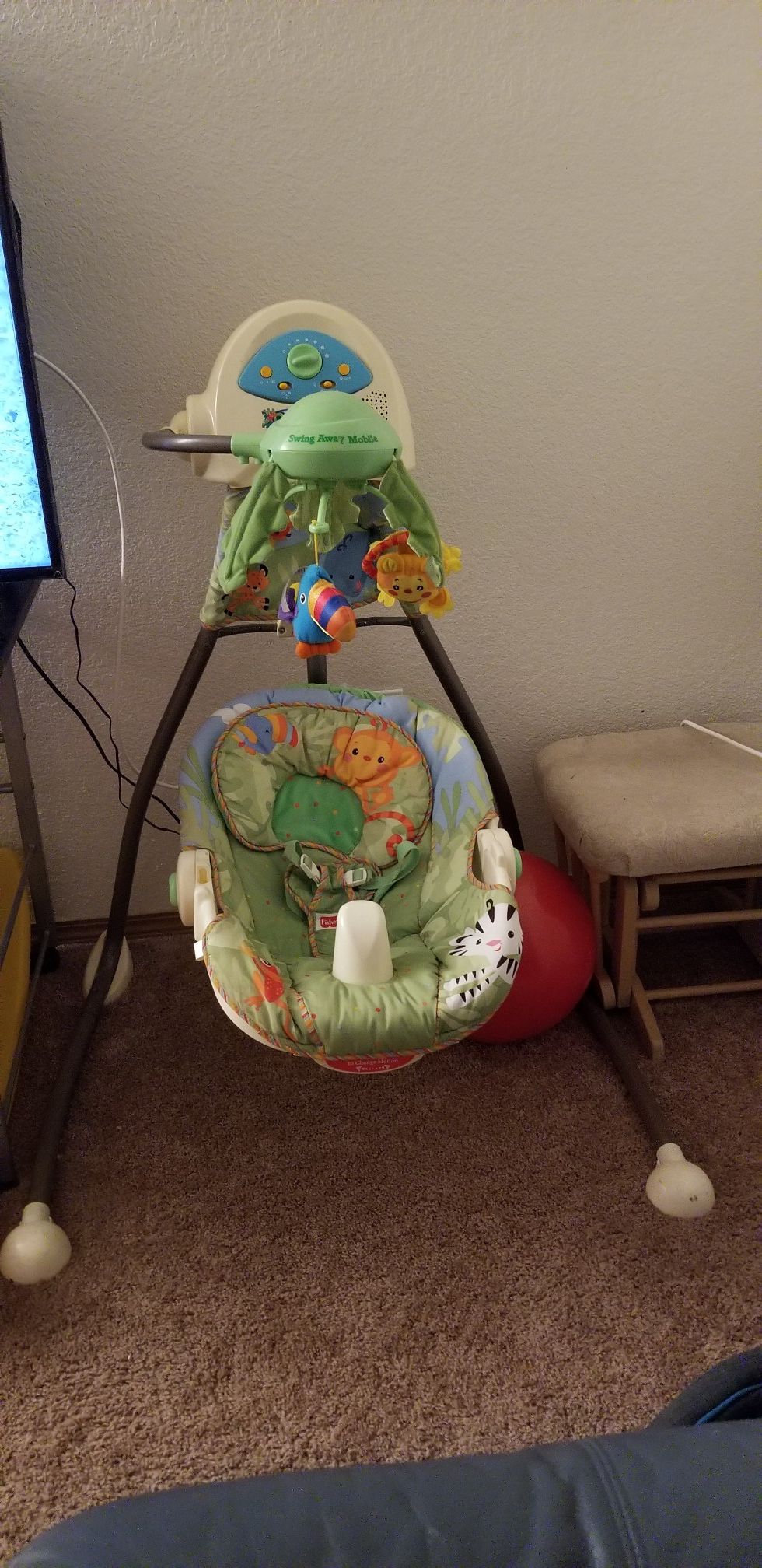 Fisher price baby cradle swing