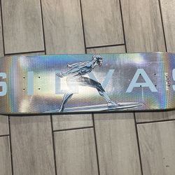 Silver Surfer Skateboard 