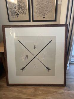 Large Glass picture frame
