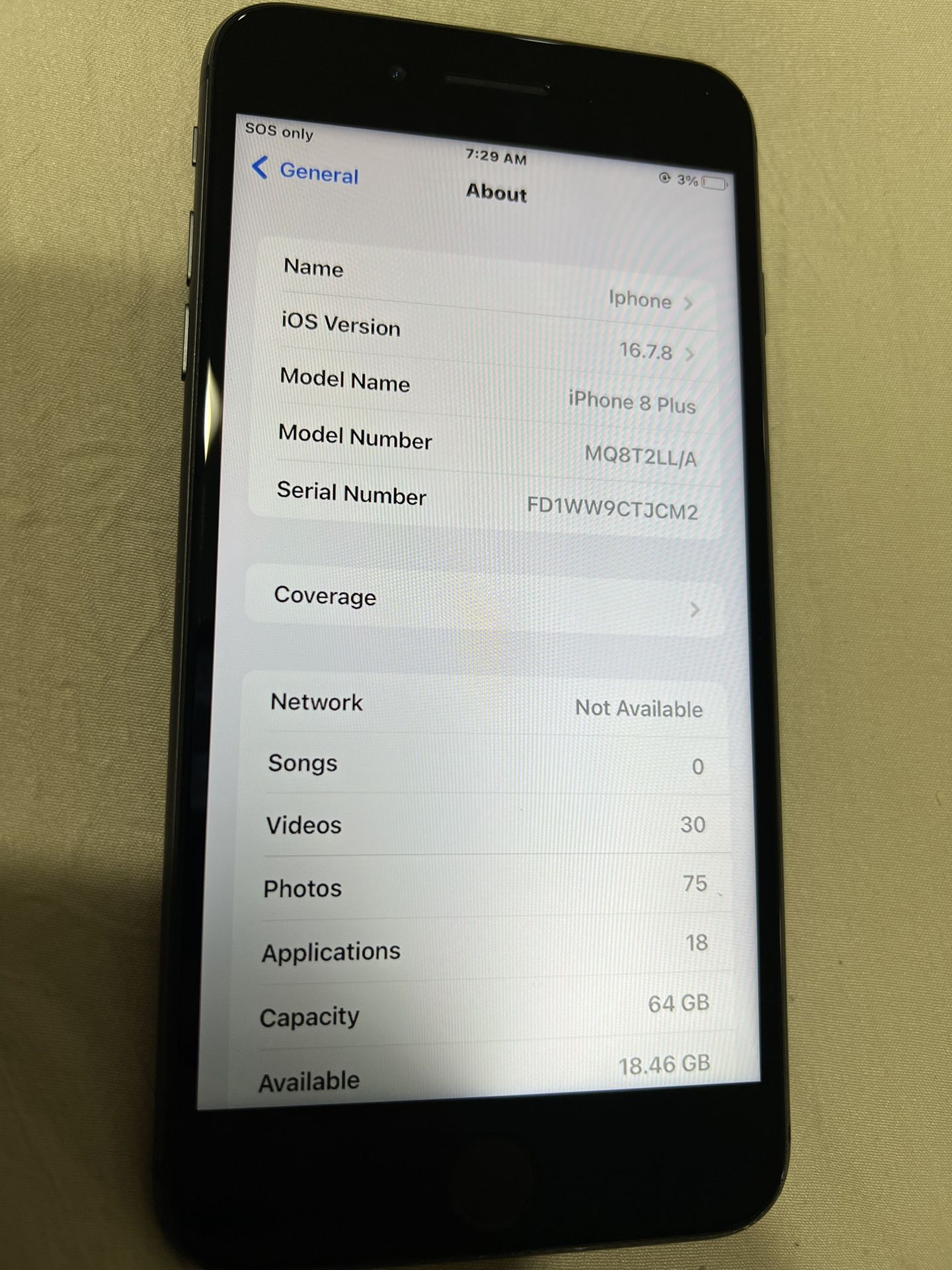 iPhone 8 Plus 64 Gb