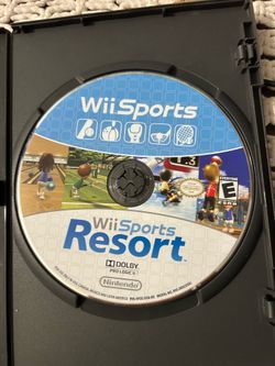 WII SPORTS & WII SPORTS RESORT NINTENDO WII -DISC ONLY with generic case