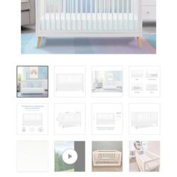 You Get The Crib The  Mattress An The Bedding Set 