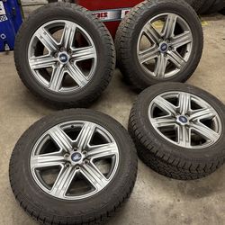 15-20 F150 Lariat wheels & tires