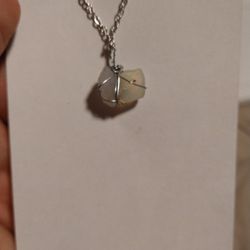 beautiful opal moonstone necklace 