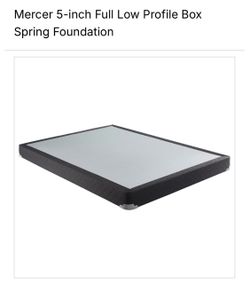 Full size box spring (low profile)