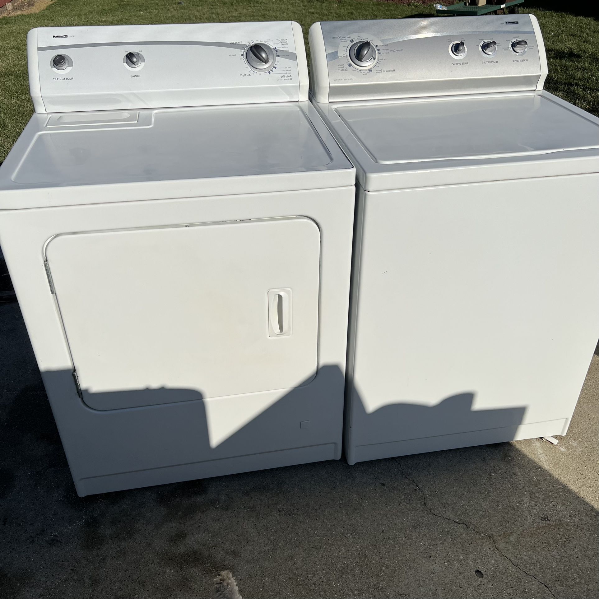 Washer And Dryer Set
