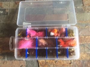 Photo Miscellaneous fishing flies for salmon and trout