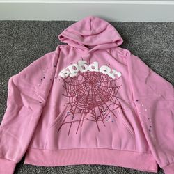 Pink Sp5der Hoodie