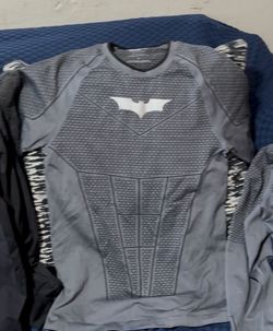 Young LA gray Batman Compression shirt