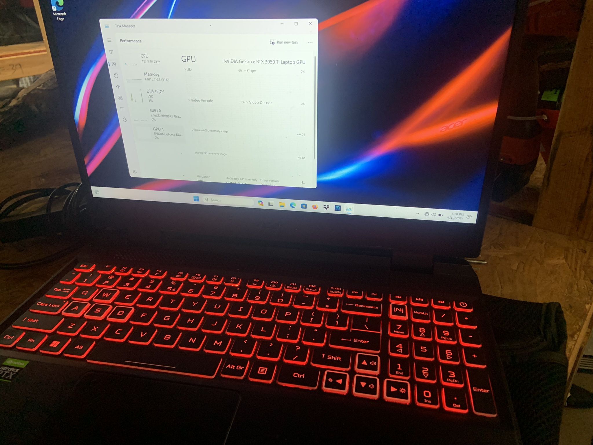 Gaming Laptop Acer