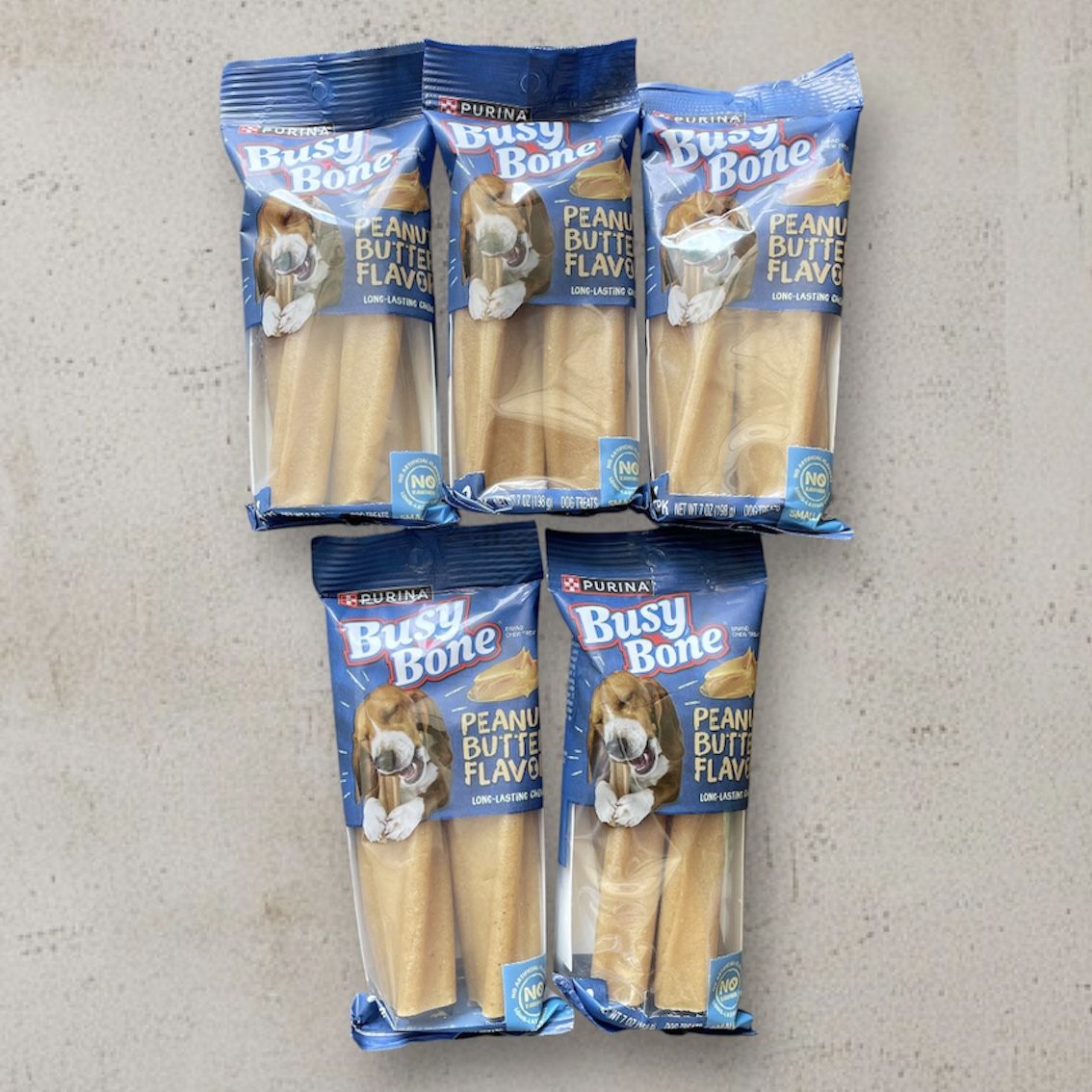 Purina Busy Bone Dog Treats Peanut Butter Flavor