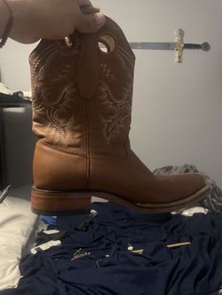 Botas Vaqueras De Piel