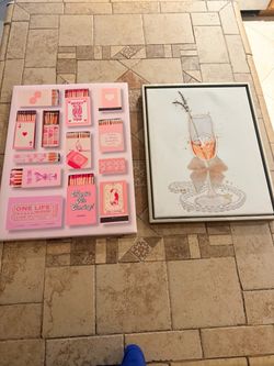 Set of 2 Decorative Wall Art Prints