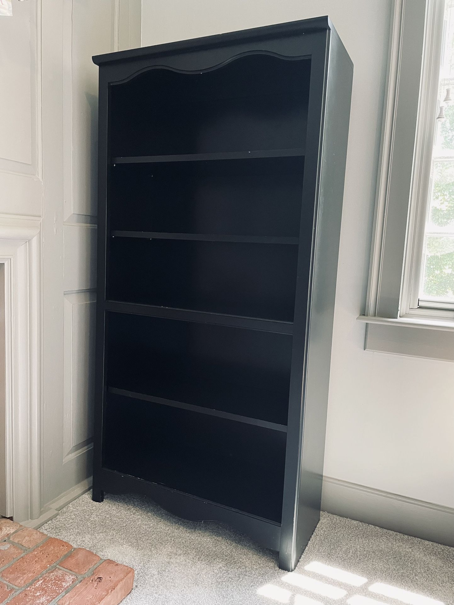 Beautiful 5’ Tall, 5 Shelf Lea Seaside Dreams Bookshelf
