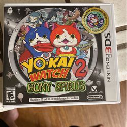 Yo Kai Watch 2 Nintendo 3DS CASE ONLY