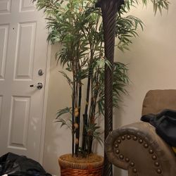  Faux Bamboo Tree Plant