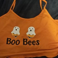 Orange Crop Top