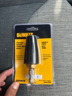 DeWalt Pressure Washer Turbo Spray Nozzle DXPA45TN