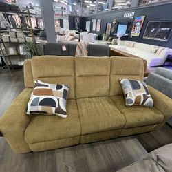 Honey Reclining Sofa