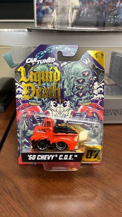 Car tuned liquid death 50 Chevy COE diecast