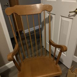 Wooden Rocking Chair