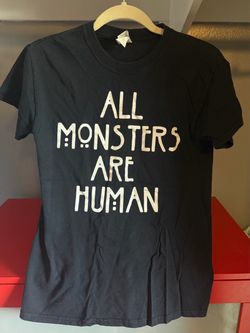 American Horror Story “All Monsters Are Human” Black T-Shirt