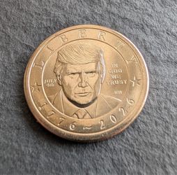 2026 Donald J. Trump US Mint 4th of July Coin PRIVY