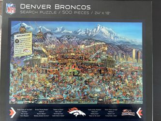 Denver Broncos Puzzle