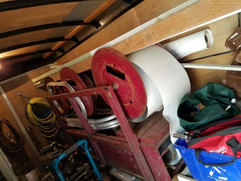 5k gutter machine and 6" facia gutter machine