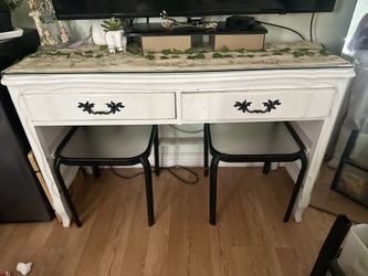 2 black small table