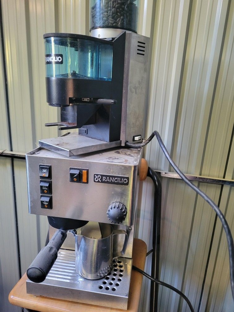 Rancilio Silvia Espresso Machine And Grinder