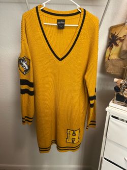 Harry Potter Hufflepuff sweater dress