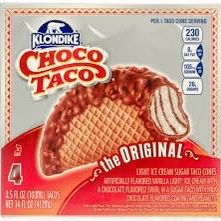I Have Choco Taco Klondike Bars 50 Box’s Need Sold 
