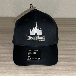 New Disneyland Nike Baseball Cap Hat DRI FIT Swoosh Castle Disney Hat