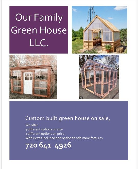 Custom Made Green House