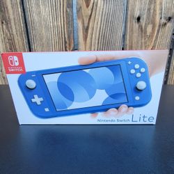 Nintendo Switch Lite - Blue - New Not-Opened  - See Description Photos