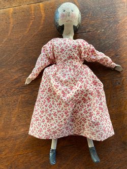 Vintage Wood Doll