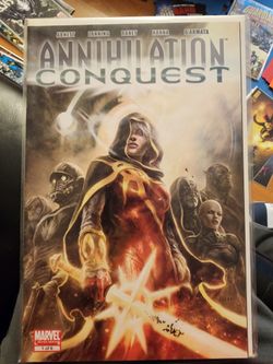 Annihilation Conquest #1 NM 2008 Starlord Nova Marvel Comics Wraith Ronan