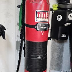 Heavy Punching Bag With Wall Mount Included 