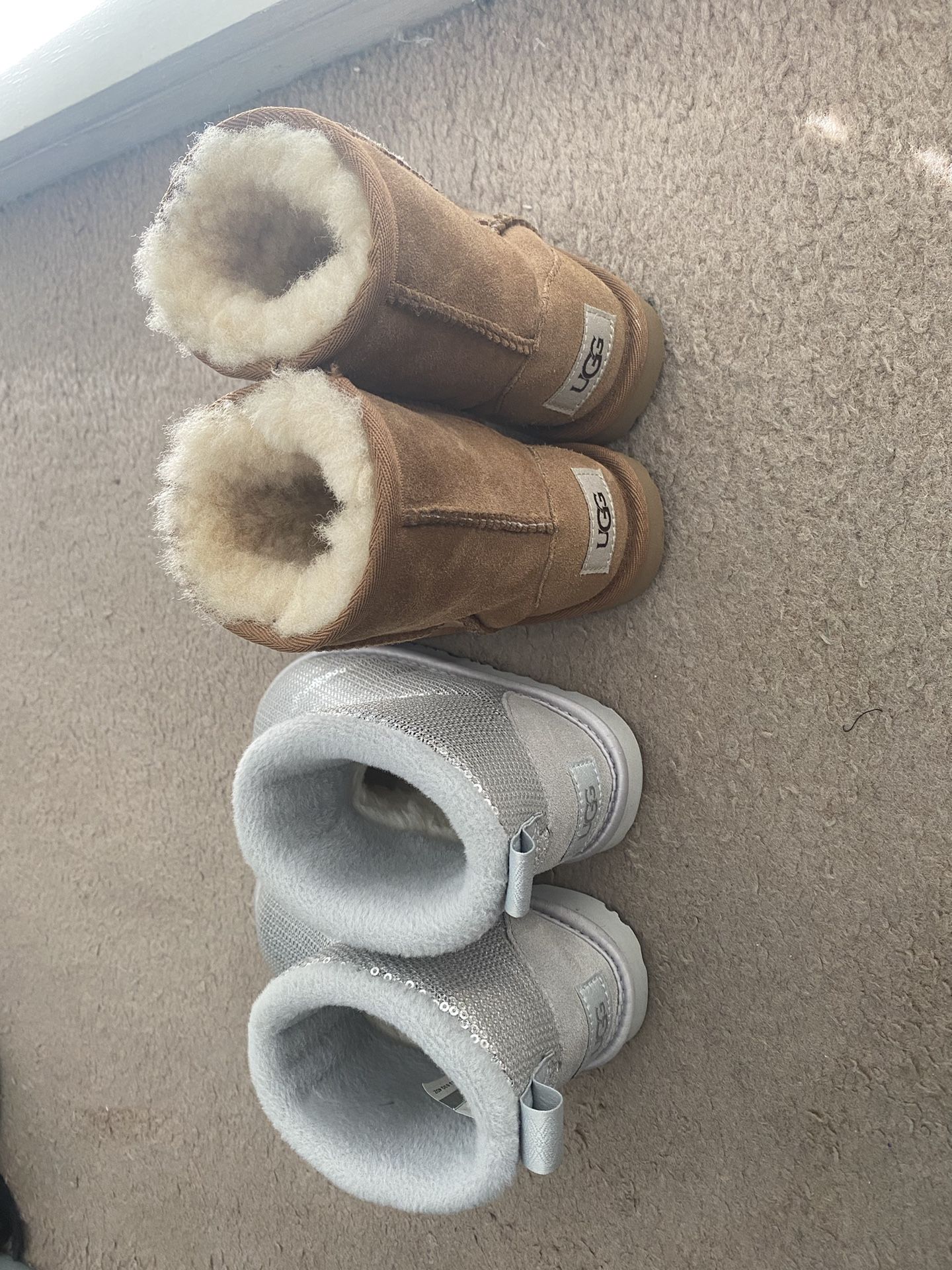 Toddler Ugg Boots Size 10 , Two For $45, One For $25