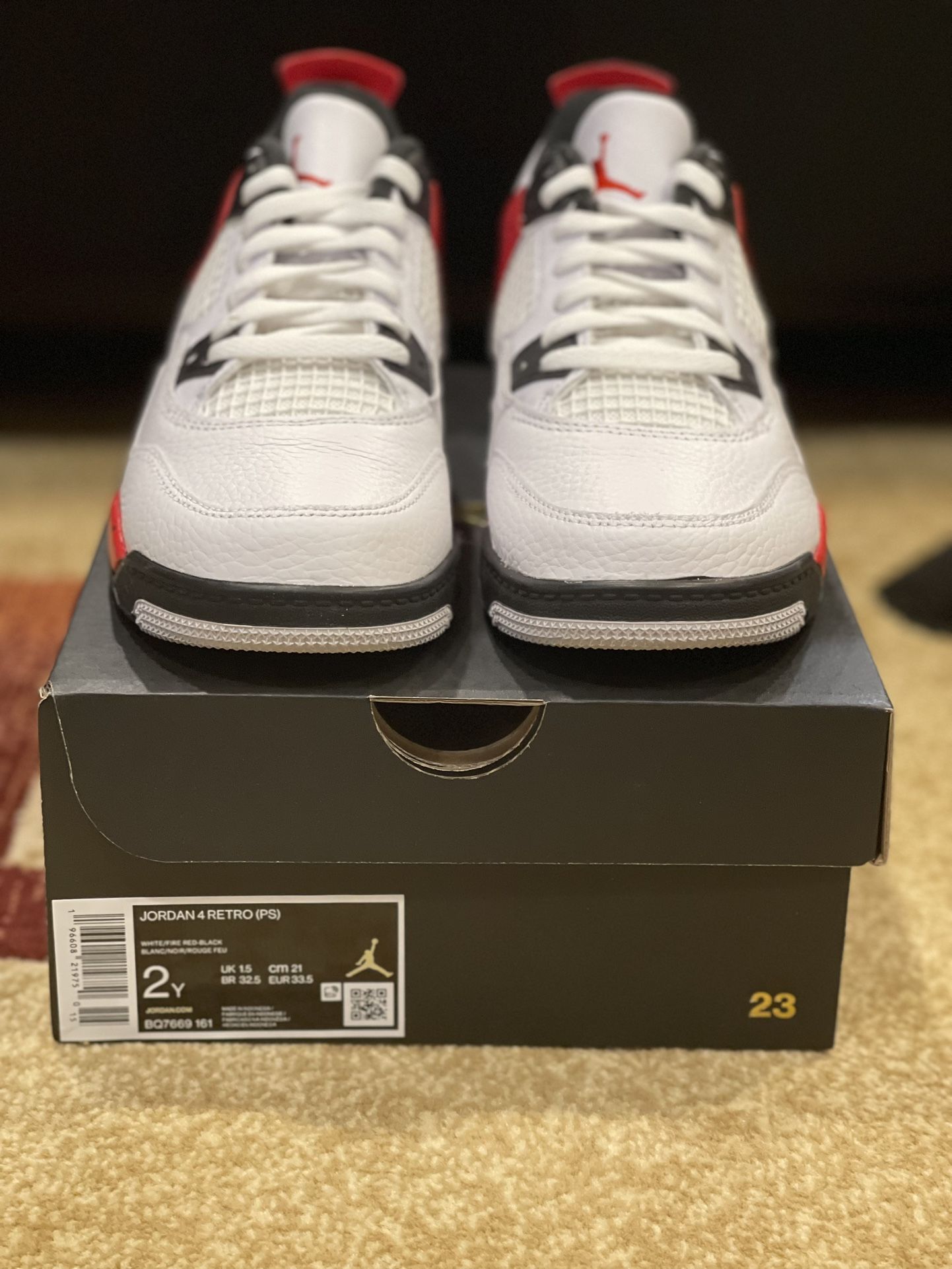 Jordan 4 Red Cement 2Y PS