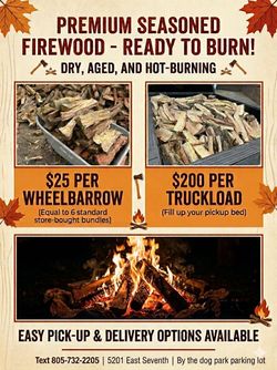 Firewood seasoned