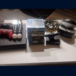 1TB PS4 w/ VR System, 11 Games & 2 Controllers "(MAKEaOFFER)"