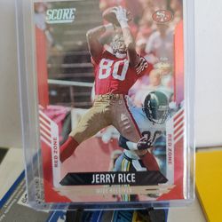 49ers Jerry Rice Parallel Card